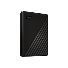 WD My Passport 1TB USB 3.2 Gen 1 External Hard Drive, Black (WDBYVG0010BBK-WESN)