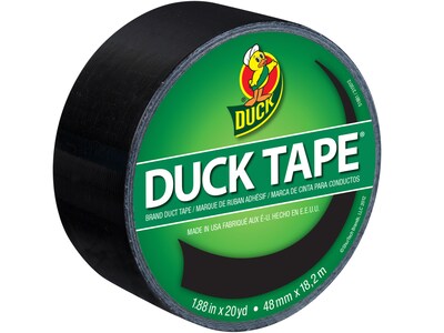 Duck Heavy Duty Duct Tape, 1.88 x 20 Yds., Assorted Colors, 2 Rolls/Pack (DUCKBW2PK-STP)