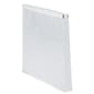 JAM Paper Plastic Envelopes with Zip Closure, Letter Size, Clear, 12/Pack (218Z1CL)