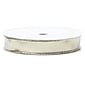 JAM Paper® Wire Edged Ribbon, 1/2 Inch x 3 Yards, Gold, Sold Individually (2210216379)