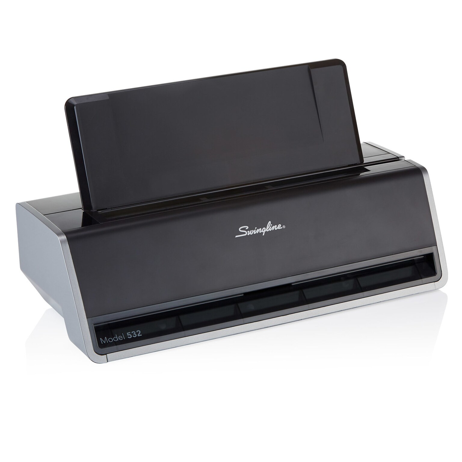 Swingline® Commercial Electric 2-Hole Punch, 28 Sheet Capacity, Black(A7074532)