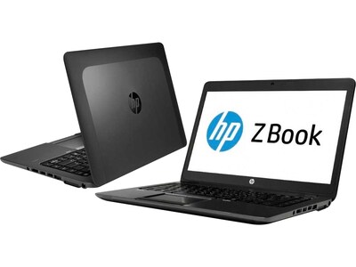HP ZBook 14 G2 14" Refurbished Laptop, Intel i5 2.2GHz Processor, 16GB Memory, 500GB Hard Drive, Windows 10 Pro