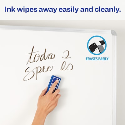 Avery Marks-A-Lot Desk-Style Dry Erase Markers, Chisel Tip, Assorted, 24/Pack (98188)