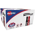 Avery Marks A Lot Tank Permanent Markers, Chisel Tip, Assorted, 24/Pack (AVE98187)