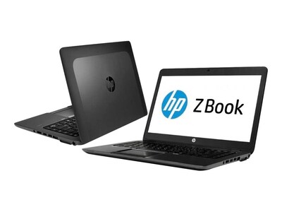 HP ZBook 14 G2 14" Refurbished Laptop, Intel i5 2.2GHz Processor, 16GB Memory, 256GB SSD, Windows 10 Pro