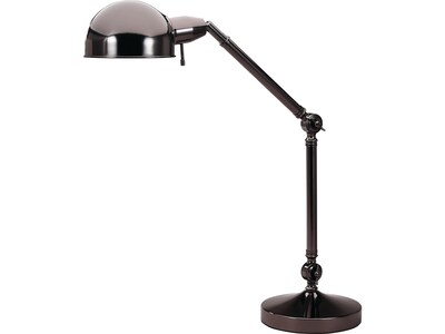 V-Light Compact Fluorescent (CFL) Desk Lamp, 23, Black Chrome (CAVS100510BC)