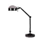 V-Light Compact Fluorescent (CFL) Desk Lamp, 23", Black Chrome (CAVS100510BC)
