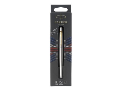 Parker Jotter Rollerball Pen, Medium Point, 0.7mm, Black Ink (2020672)