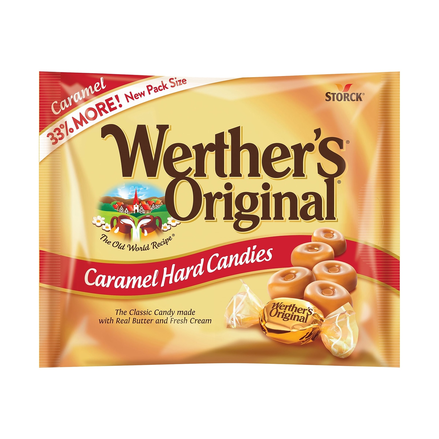 Werthers Original Caramel Hard Candy, 12 oz., (SUL05766)