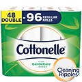 Cottonelle Ultra GentleCare Aloe & Vitamin E 1-ply Standard Toilet Paper, White, 170 Sheets/Roll, 48 Rolls/Case (47836)