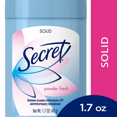 Secret Powder Fresh Wide Solid Deodorant, 1.7 oz. (12442)