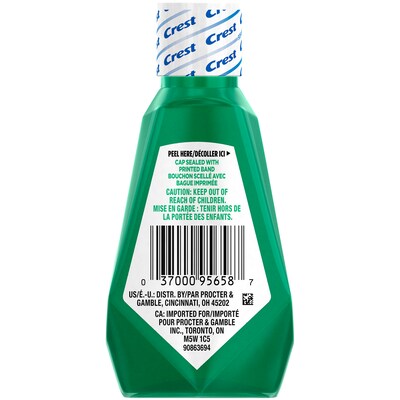 Crest Scope Classic Mouthwash, 1.2 oz, 180/Carton (136701)