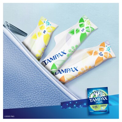 Tampax Pearl Super Tampons, 18/Box (00073010002289)