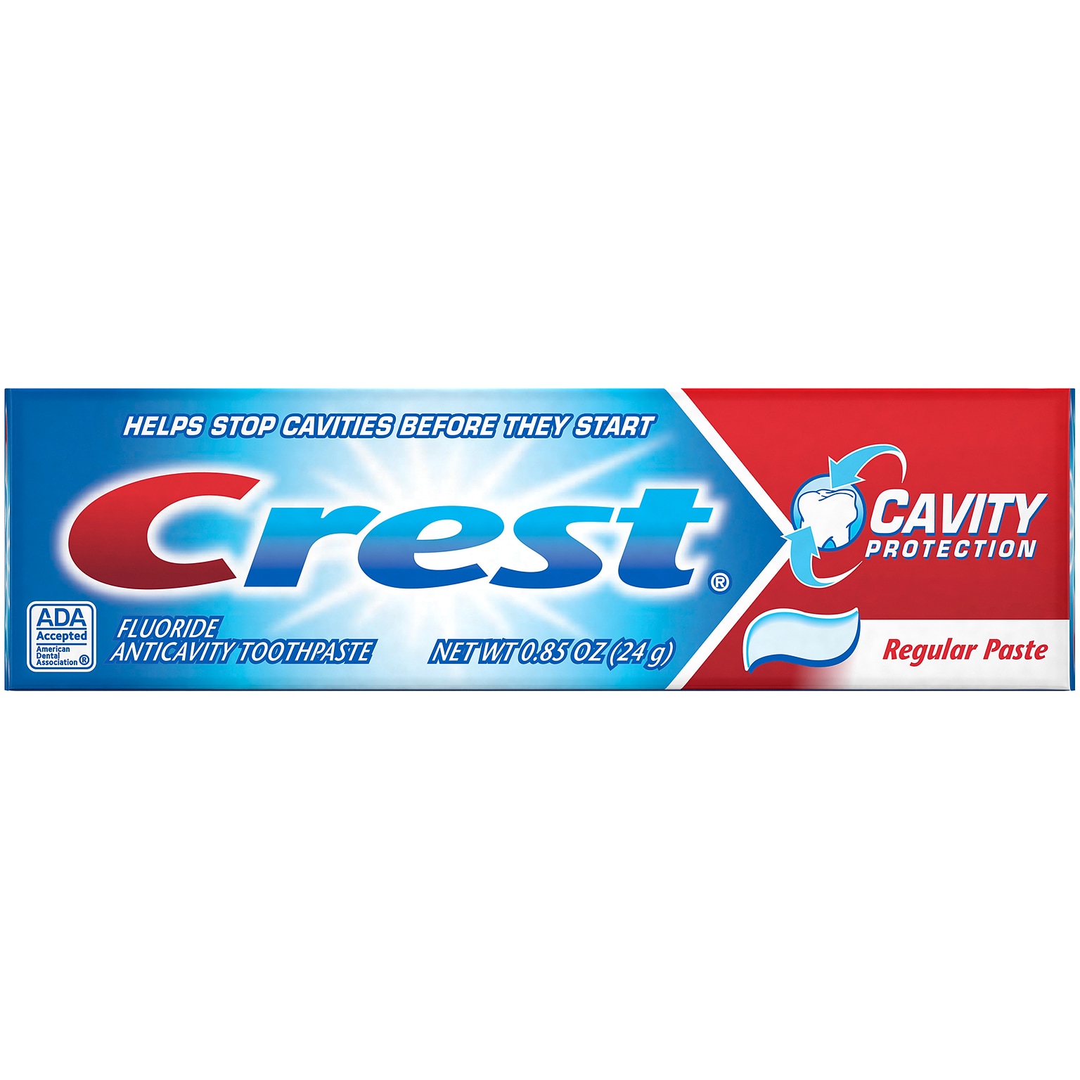 Crest Cavity Protection Regular Toothpaste, 0.85 oz., 240/Carton (30501)