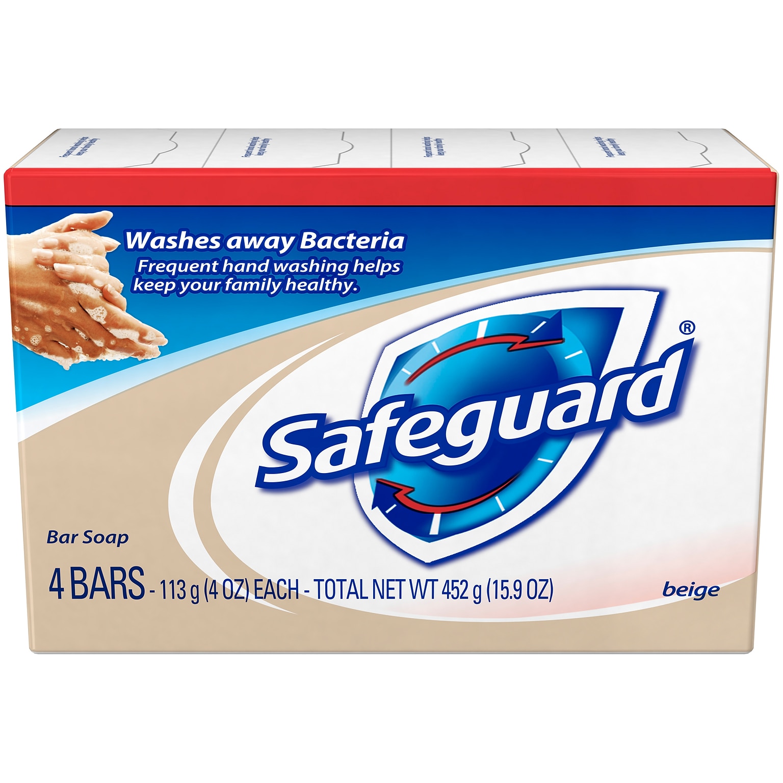 Safeguard Bar Soap, Scented, 4 Oz., 48/Carton (8833)