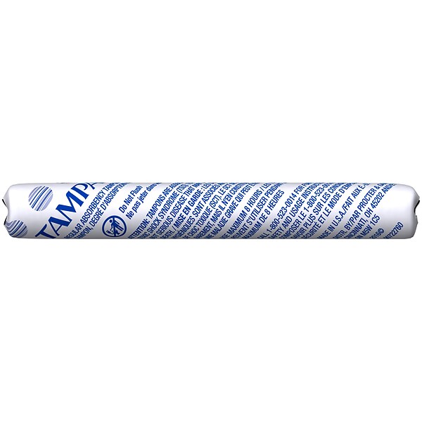 Tampax Regular Tampons, 500/Carton (T500)