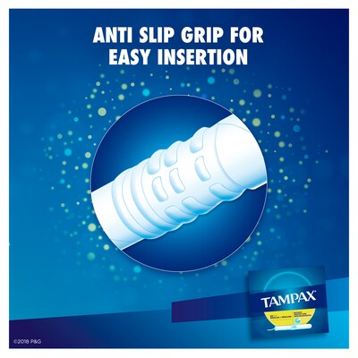 Tampax Regular Tampons, 500/Carton (T500/02500)
