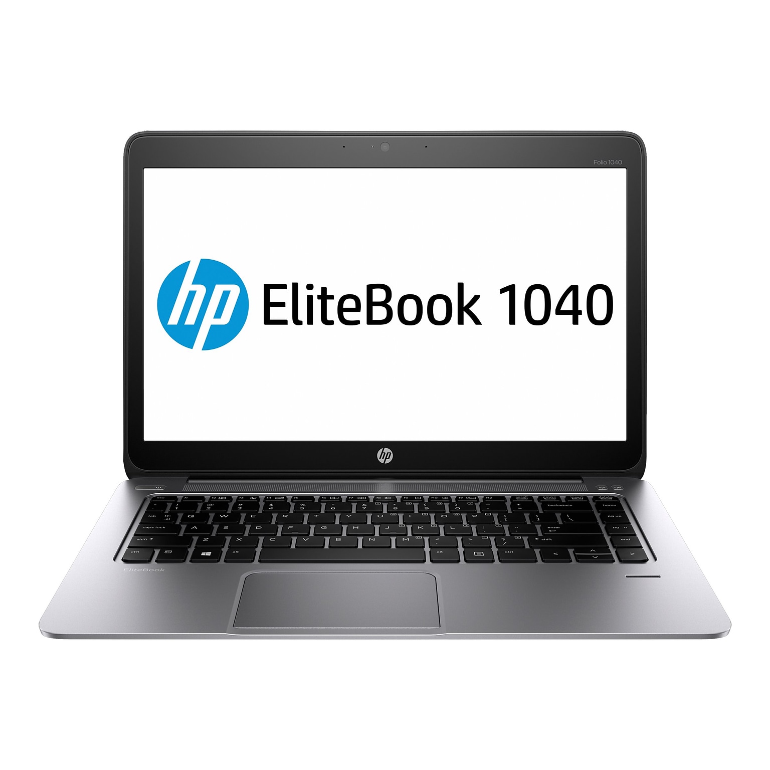 HP EliteBook Folio 1040 G2 14 Refurbished Notebook, Intel i5 2.2GHz Processor, 8GB Memory, 128GB SSD, Windows 10 Pro