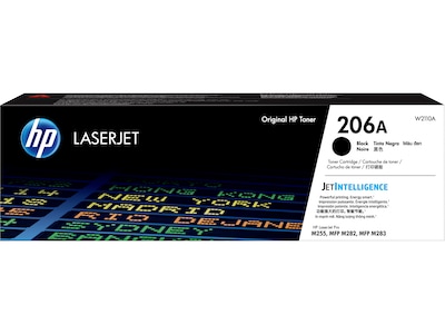 HP 206A Black Standard Yield Toner Cartridge  (W2110A)