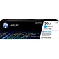 HP 206A Cyan Standard Yield Toner Cartridge (W2111A), print up to 1250 pages