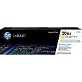 HP 206X Yellow High Yield Toner Cartridge (W2112X), print up to 2450 pages