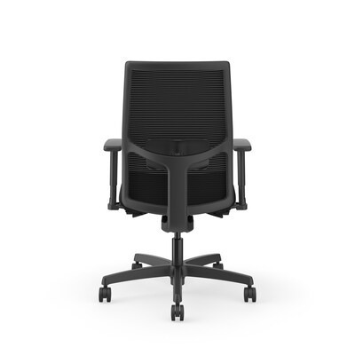 HON Ignition 2.0 Mesh/Fabric Computer and Desk Chair, Black (HONI2MM2AMC10BC)
