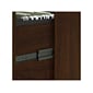 Bush Furniture Key West 60"W L Shaped Desk with 2 Drawer Lateral File Cabinet, Bing Cherry (KWS014BC)