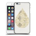 OFFICIAL CAT COQUILLETTE WATERCOLOUR ILLUSTRATIONS 2 Gold Water Drop Hard Back Case for Apple iPhone 6 Plus / 6s Plus