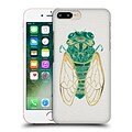 OFFICIAL CAT COQUILLETTE INSECTS Cicada Gold Green Hard Back Case for Apple iPhone 7 Plus