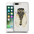 OFFICIAL CAT COQUILLETTE INSECTS Cicada Gold Black Hard Back Case for Apple iPhone 7 Plus