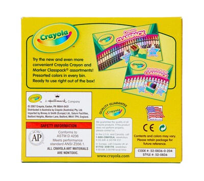 Crayola Single-Color Refill Crayons, Carnation Pink, 12 Pack (52-0836-010)