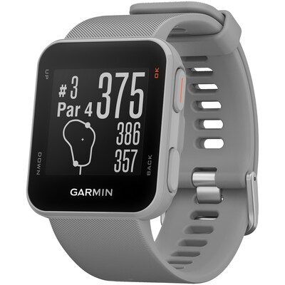 Garmin Approach S10 Golf GPS Watch, Powder Gray (010-02028-01)