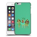 OFFICIAL CAT COQUILLETTE WATERCOLOUR ILLUSTRATIONS Luau Girls Mint Hard Back Case for Apple iPhone 6 Plus / 6s Plus