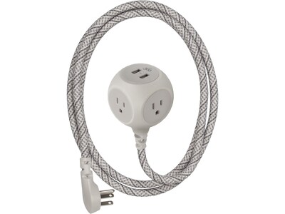 360 Electrical Habitat 2.4 6 Cable, French Grey (360464)