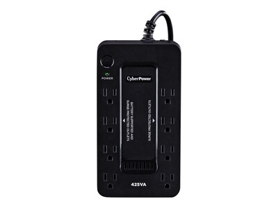 CyberPower Standby Series 425VA 8-Outlet UPS, Black (ST425)