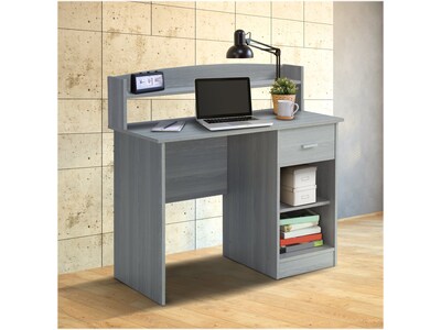 Techni Mobili 41"W Table Desk, Gray (RTA-8409-GRY)