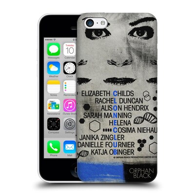 OFFICIAL ORPHAN BLACK POSTERS Clone Club Hard Back Case for Apple iPhone 5c
