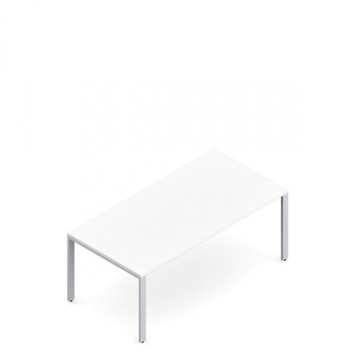 Global Princeton 72 Conference Table, White, Laminate (TDPN723629-WHT)
