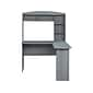 Techni Mobili 47" L-Shaped Desk, Gray (RTA-8410-GRY)