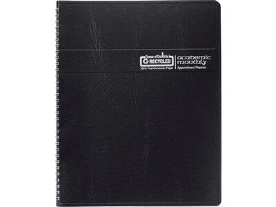 2020-2021 House of Doolittle 8.5 x 11 Academic Planner, Black (265-02)