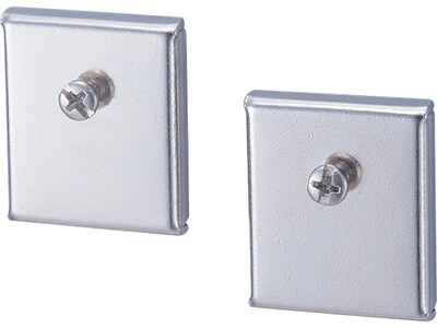 Officemate Large Heavy-Duty Magnet, Silver 2/Pack (29501)