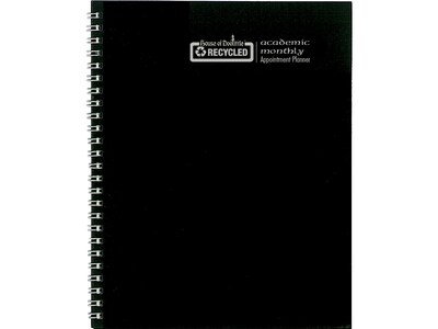 2020-2021 House of Doolittle 8.5 x 11 Academic Planner, Black (263-02)