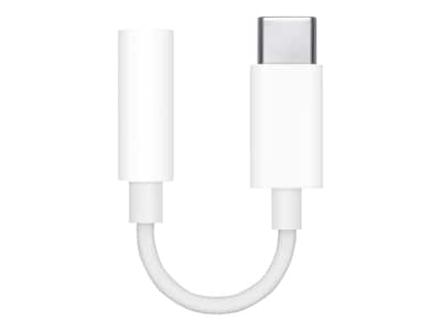 Apple USB-C to 3.5 mm Headphone Jack Adapter for 11" iPad Pro; 12.9" iPad Pro (3rd gen); iPhone 11 (MU7E2AM/A)