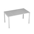 Paperflow easyDesk Training Table, 55 Long, Gray (37997)