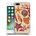 OFFICIAL CAT COQUILLETTE SEA Seashells Pink Hard Back Case for Apple iPhone 7 Plus