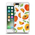 OFFICIAL CAT COQUILLETTE FRUITS & VEGGIES Peaches Hard Back Case for Apple iPhone 7 Plus