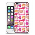 OFFICIAL CAT COQUILLETTE PATTERNS 2 Pink Victorian Lounge Hard Back Case for Apple iPhone 6 / 6s