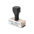 Custom Traditional Rubber Stamp RF32, 0.63 x 2.5