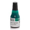2000 Plus® HD Pre-Inked Stamp Refill Ink, Green, 0.9 fl. oz. Bottle