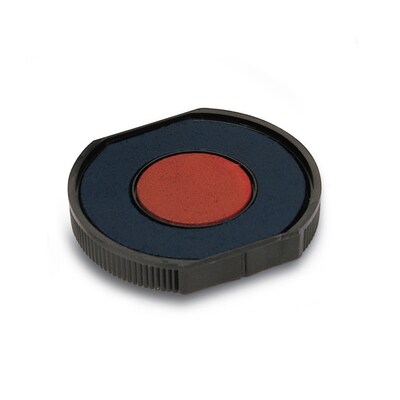 2000 Plus® Self-Inking R40 Replacement Pad, Red/Blue